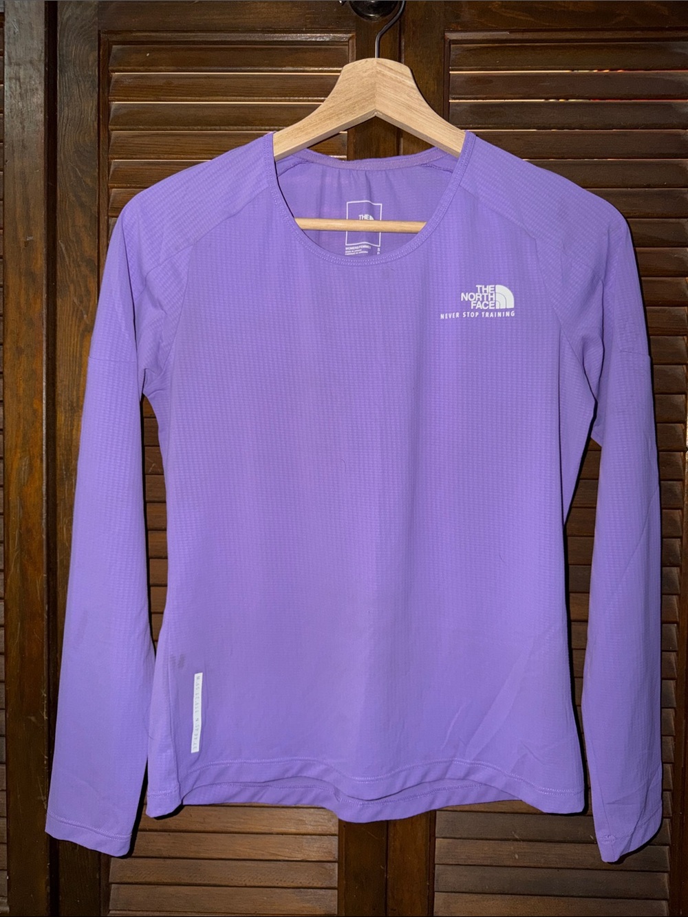 The North Face Women's Lavender Long Sleeve Active Tee